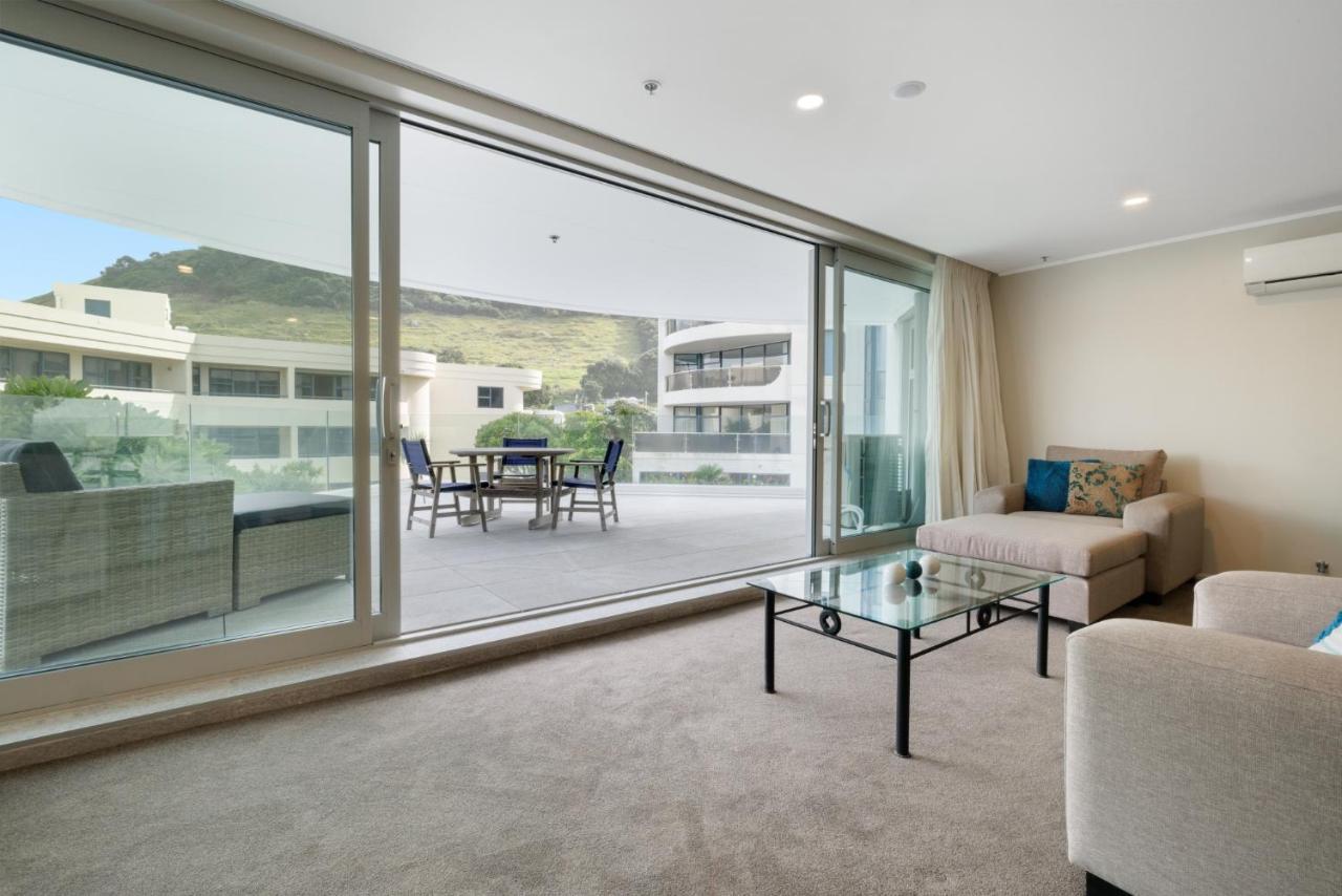Oceanside Apartment With Garden Views マウント・マウンガヌイ エクステリア 写真
