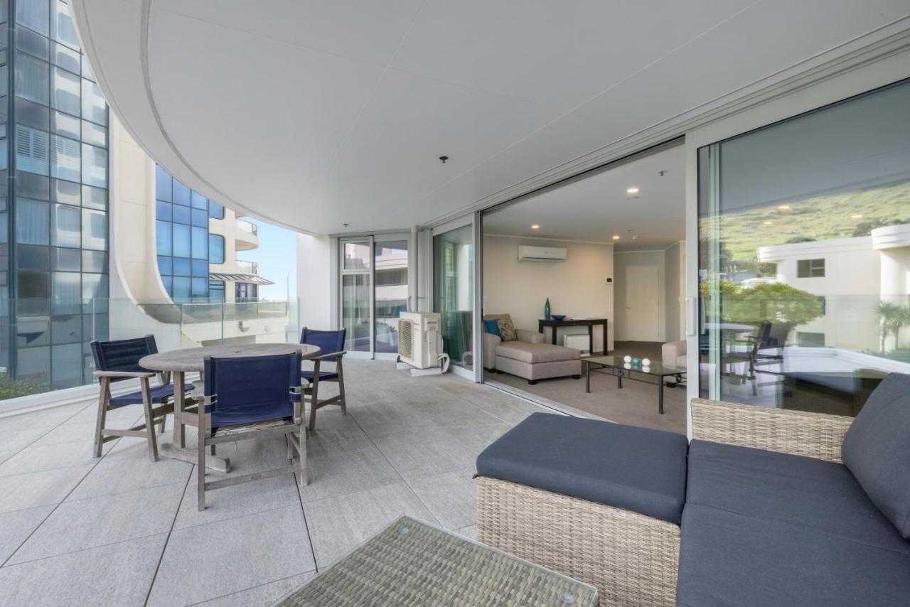 Oceanside Apartment With Garden Views マウント・マウンガヌイ エクステリア 写真